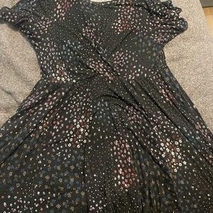 Black Floral Torrid Dress